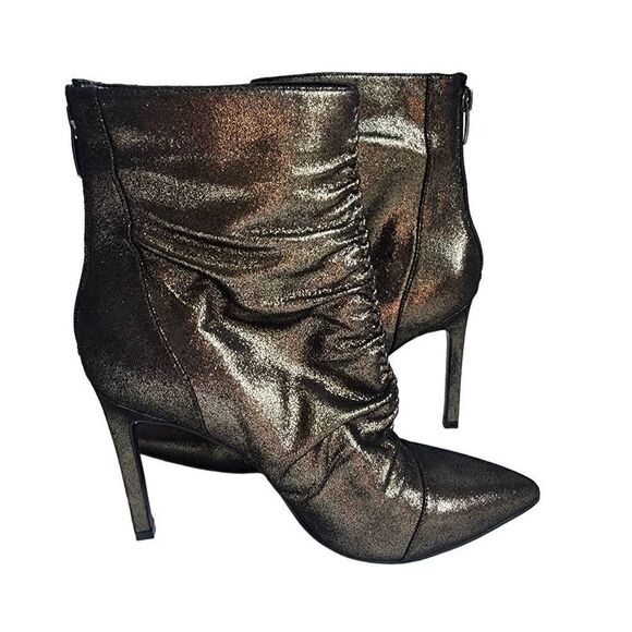 Nine West TIAA Suede Ankle Boots BOOTIE Women's Size 9.5 M - Picture 4 of 10